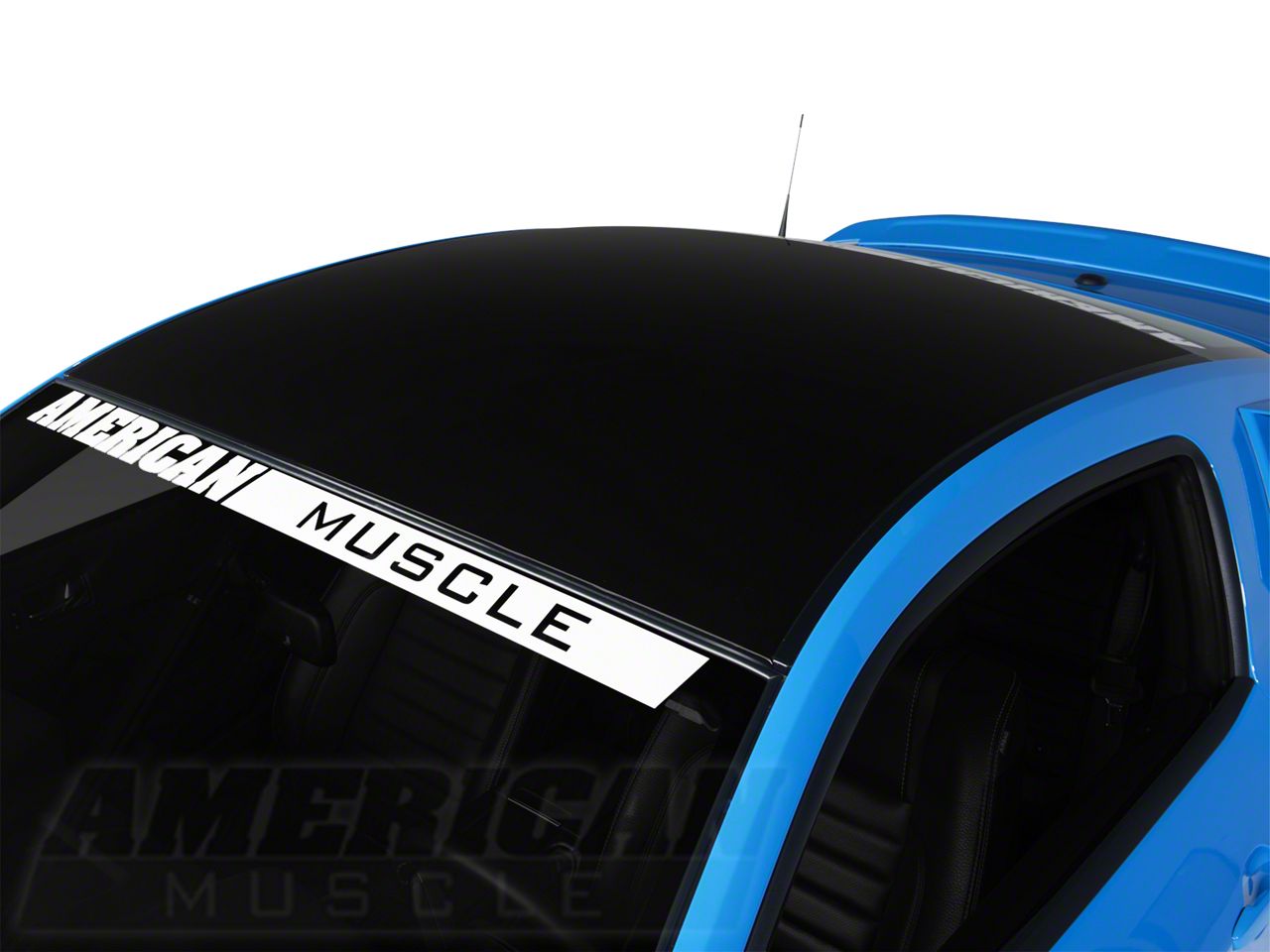 Black Boss Style Roof Decal (05-14 All)