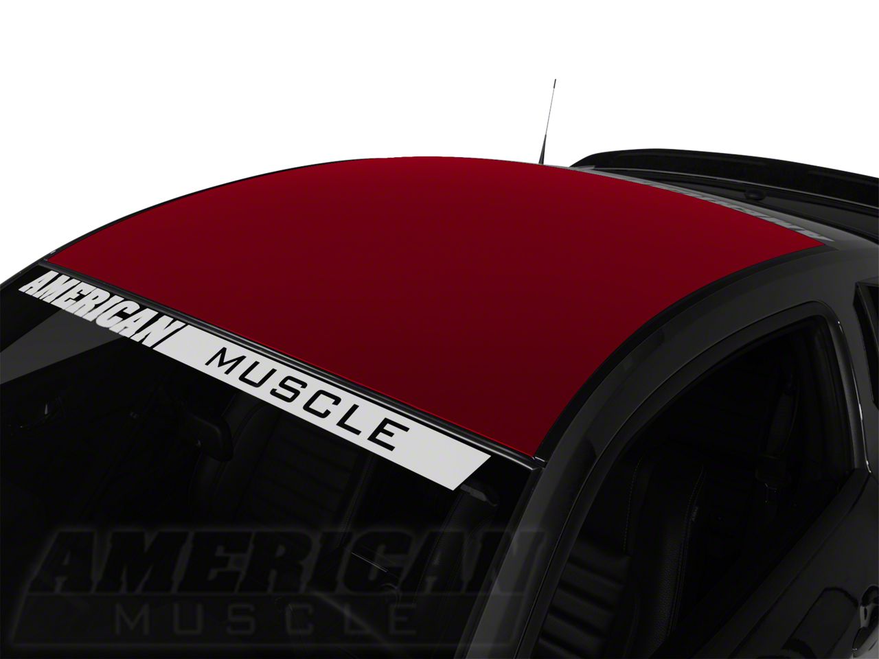 Red Boss Style Roof Decal (05-14 All)