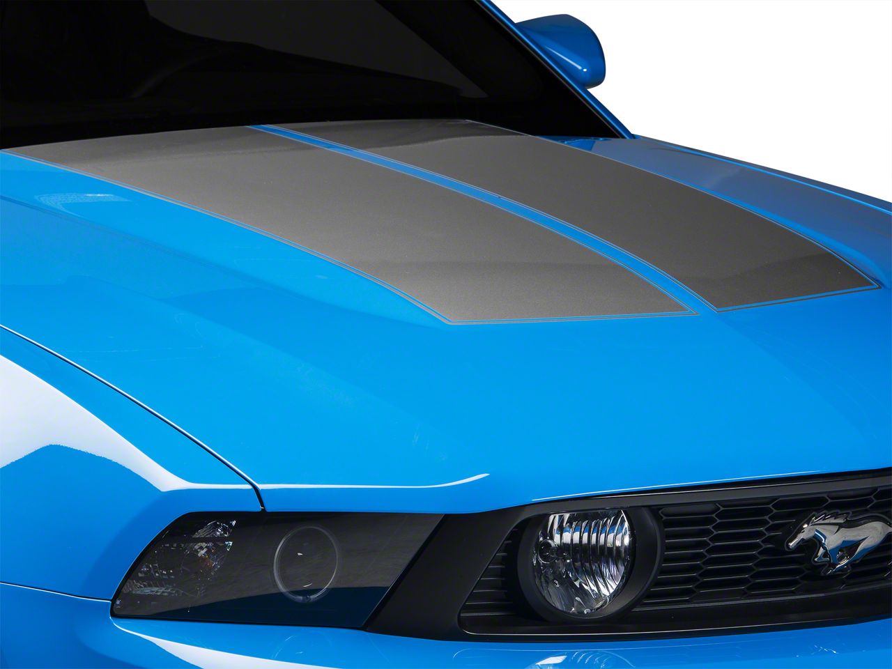 Silver Dual Hood Stripe (10-12 All)