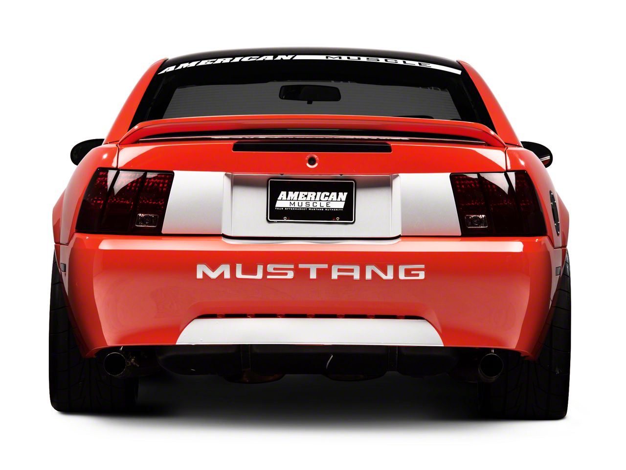 White Lower Rear Valance Accent (99-04 GT, V6, Mach 1)