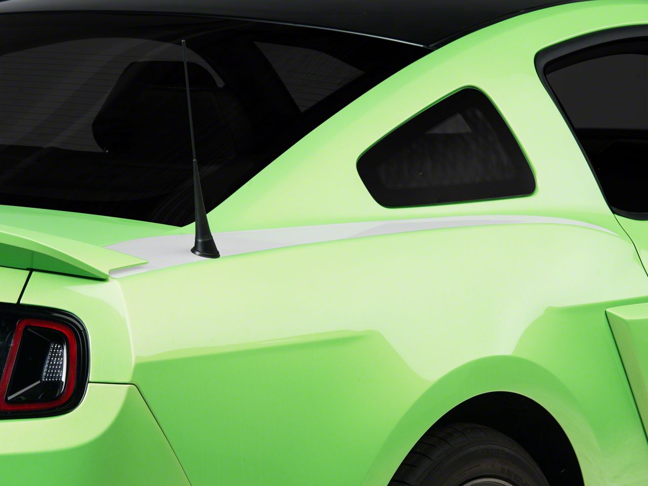 White Quarter Panel Accent Decal (10-14 All)