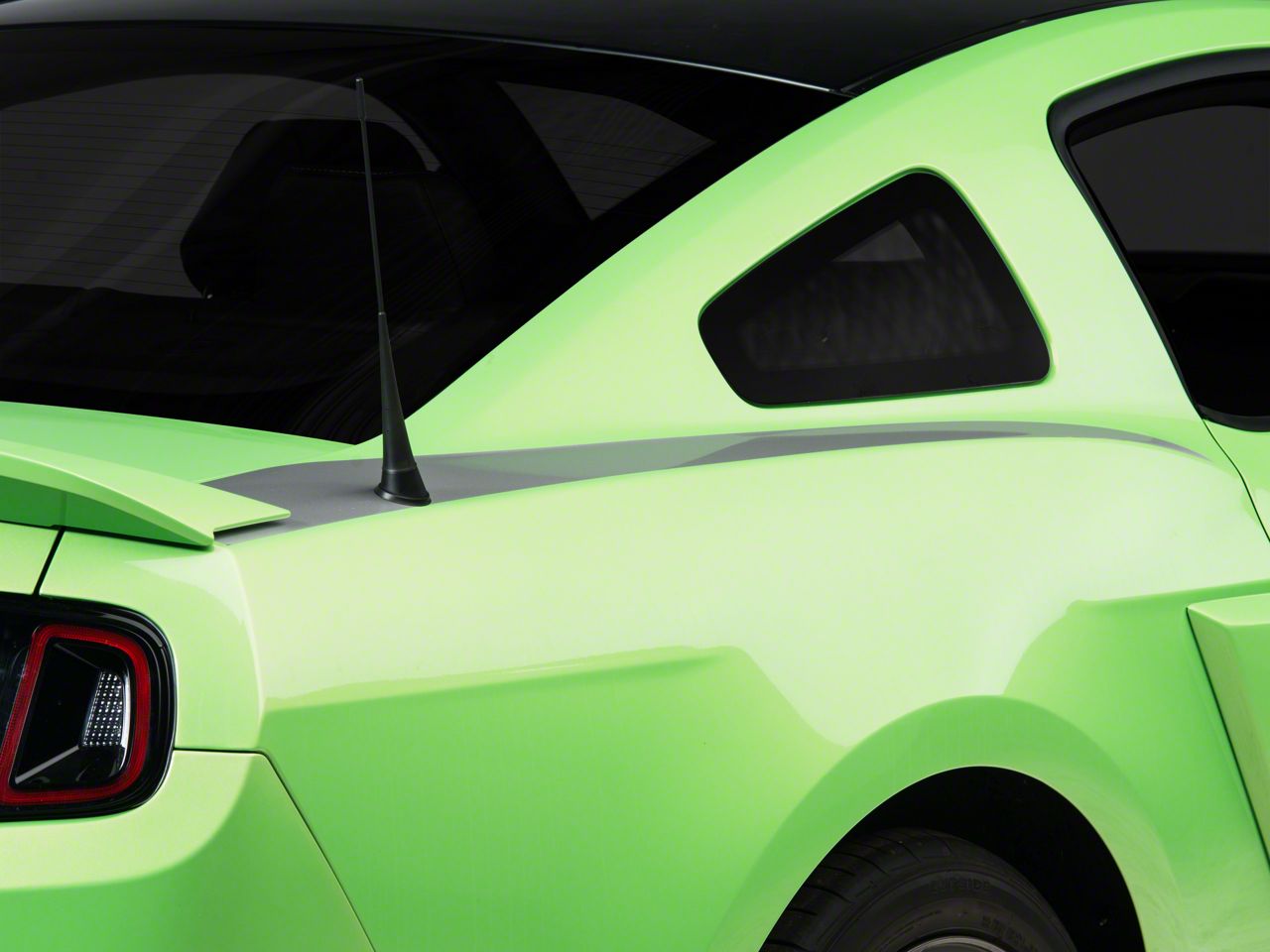 Silver Quarter Panel Accent Decal (10-14 All)