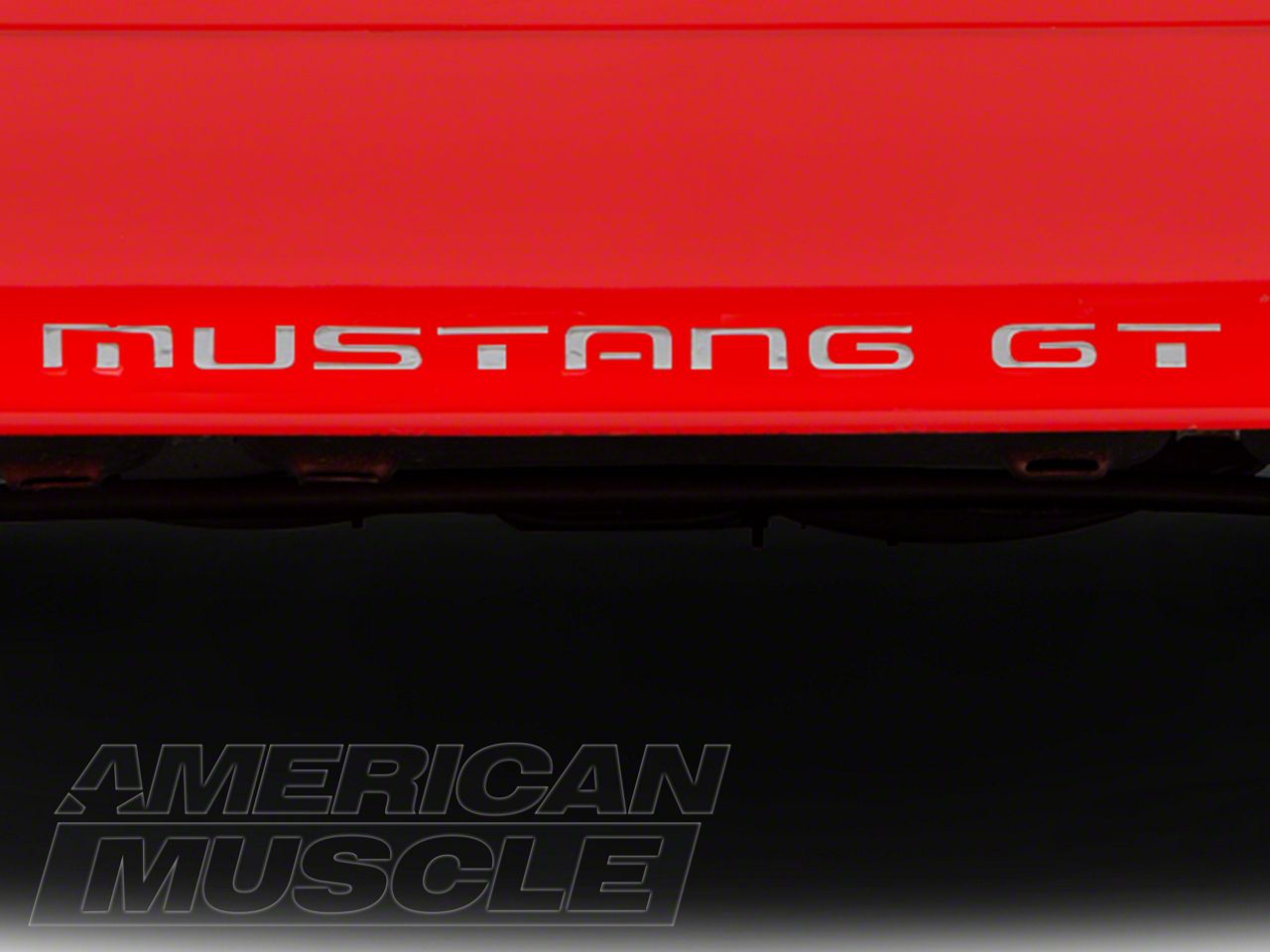Silver Vinyl Bumper Insert Letters (87-93 GT, LX)