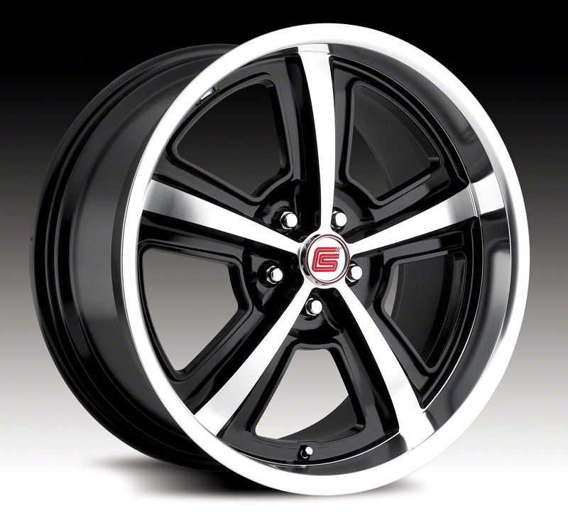 Black Carroll Shelby CS69 Wheel - 2005+ (20x9)