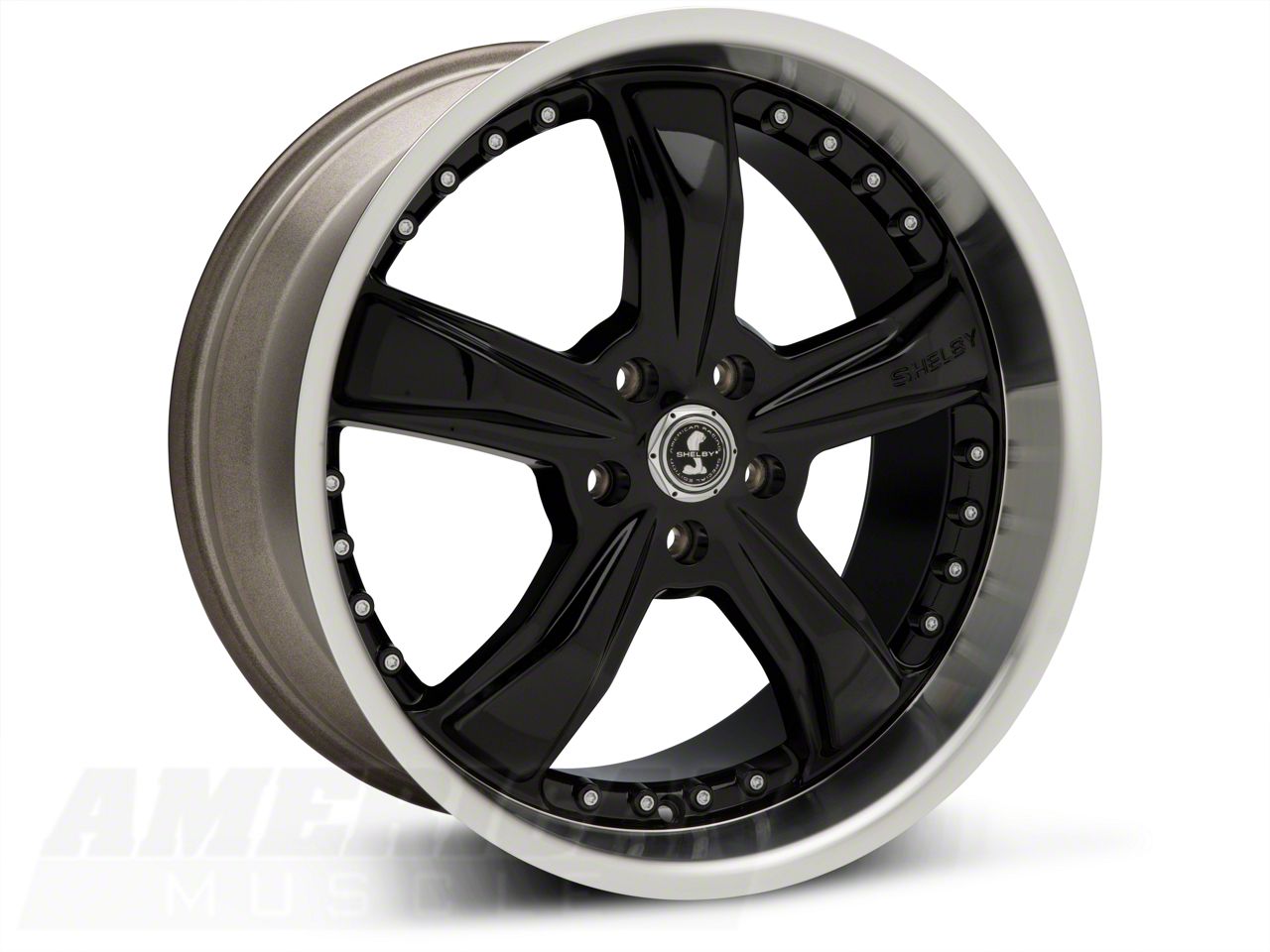 Black Shelby Razor Wheel - 20x10 (05-14 GT, V6)