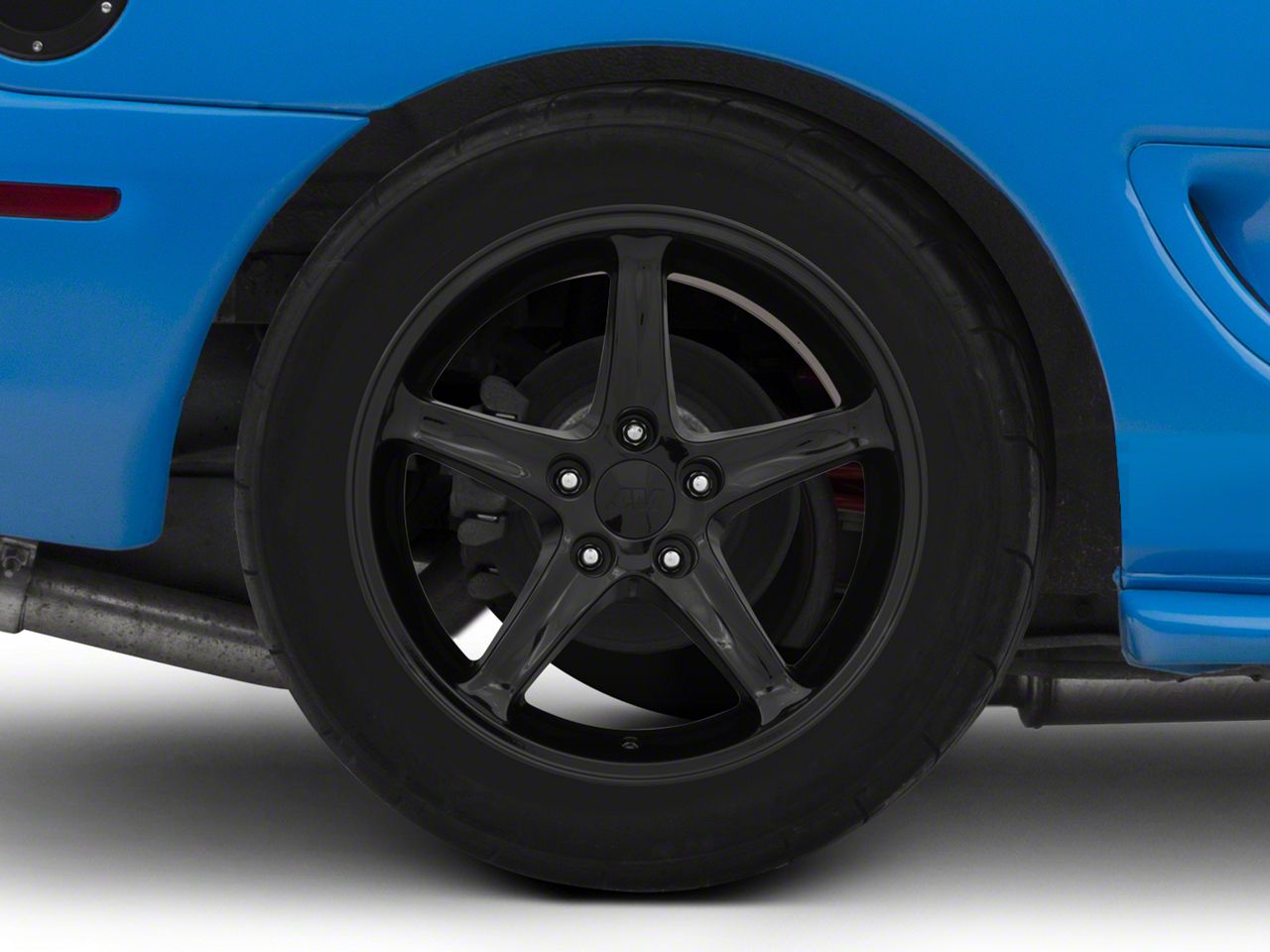 Black 1995 Style Cobra R Wheel - 17x10.5 (94-04 All)