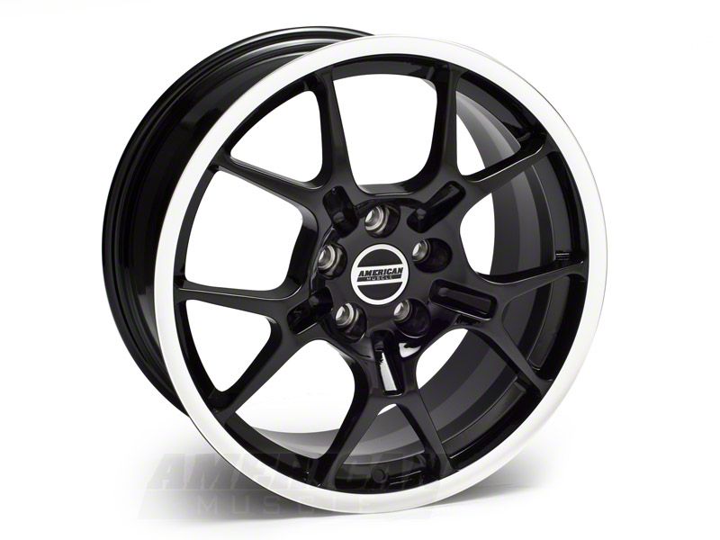 Black GT4 Mustang Wheel 18x9 9404 All  Free Shipping