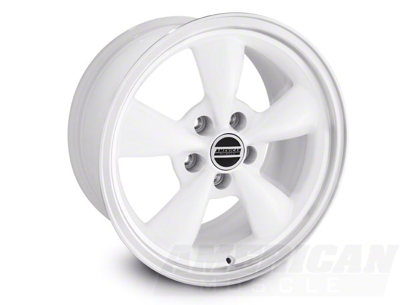 White Bullitt Wheel - 17X9 (94-04 All)
