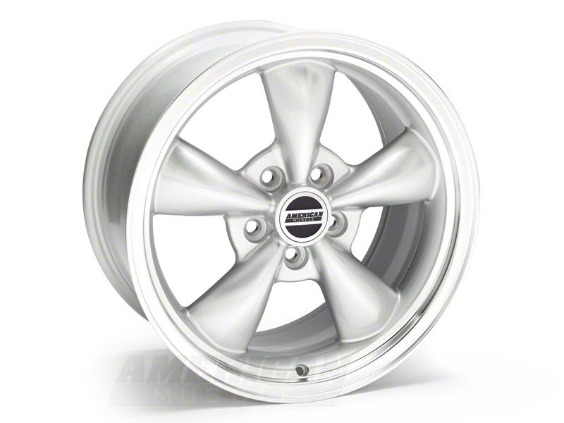 Silver Bullitt Wheel - 17x9 (05-10 GT; 05-13 V6)