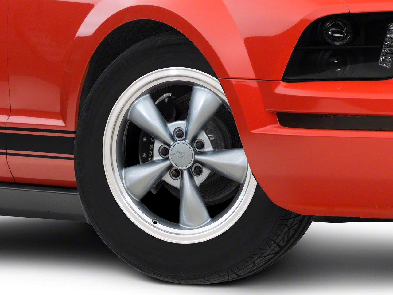 Anthracite Bullitt Wheel - 17x8 (05-10 GT; 05-14 V6)