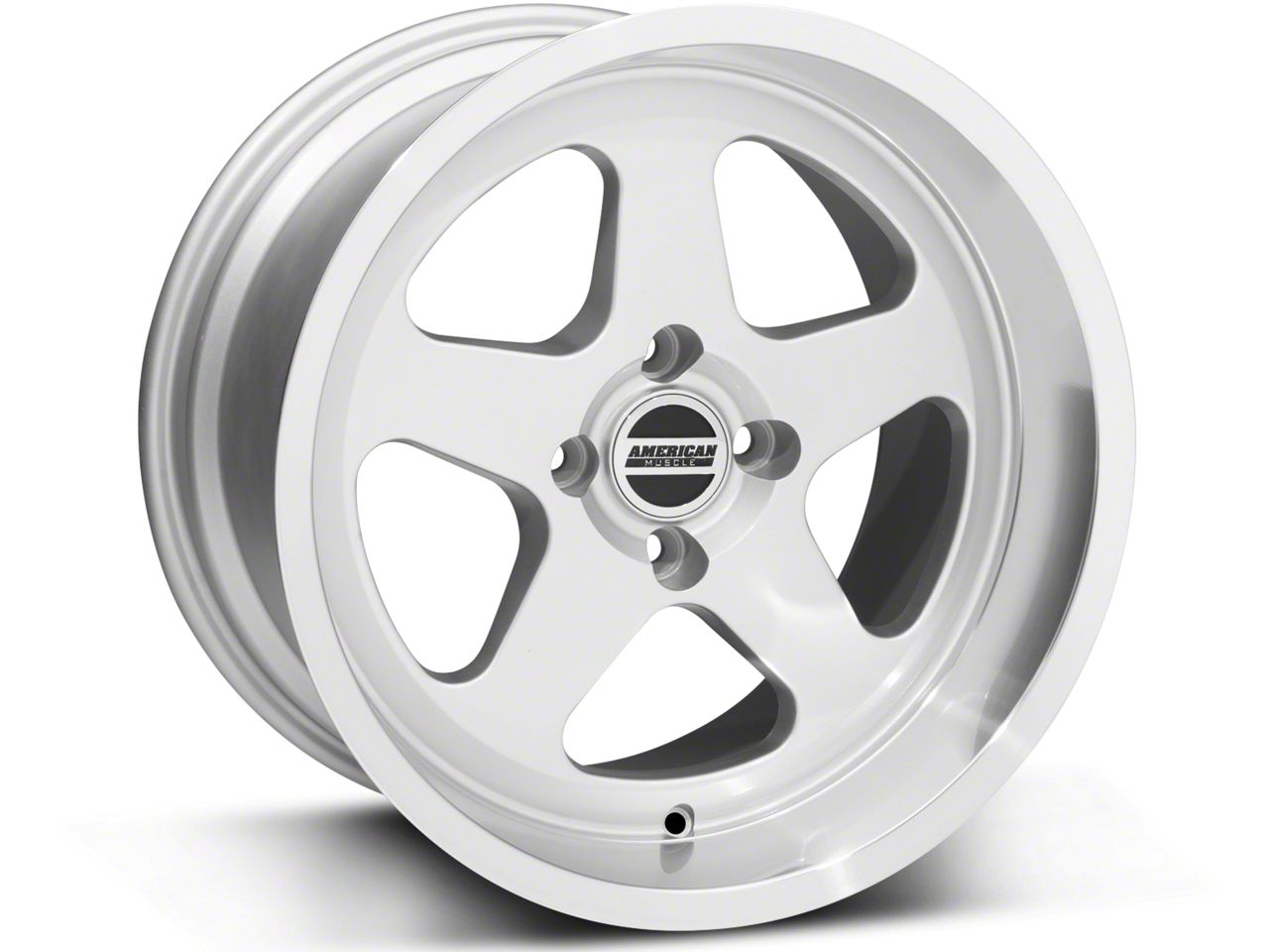 Silver SC Style Wheel - 17x10 (87-93; Excludes 93 Cobra)