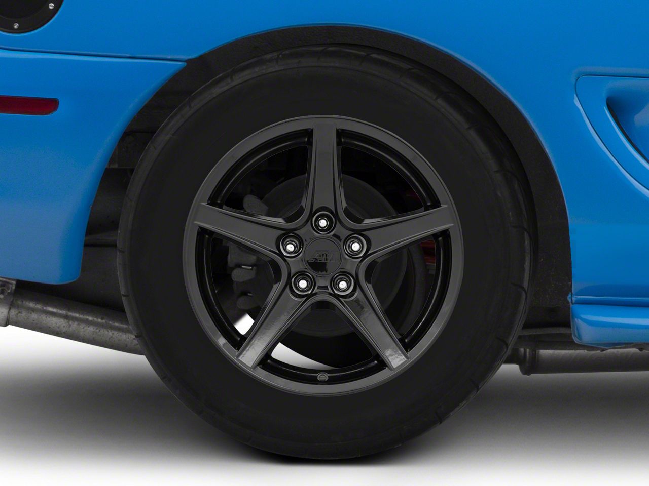 Black Saleen Style Wheel 17x10.5 (94-04 All)
