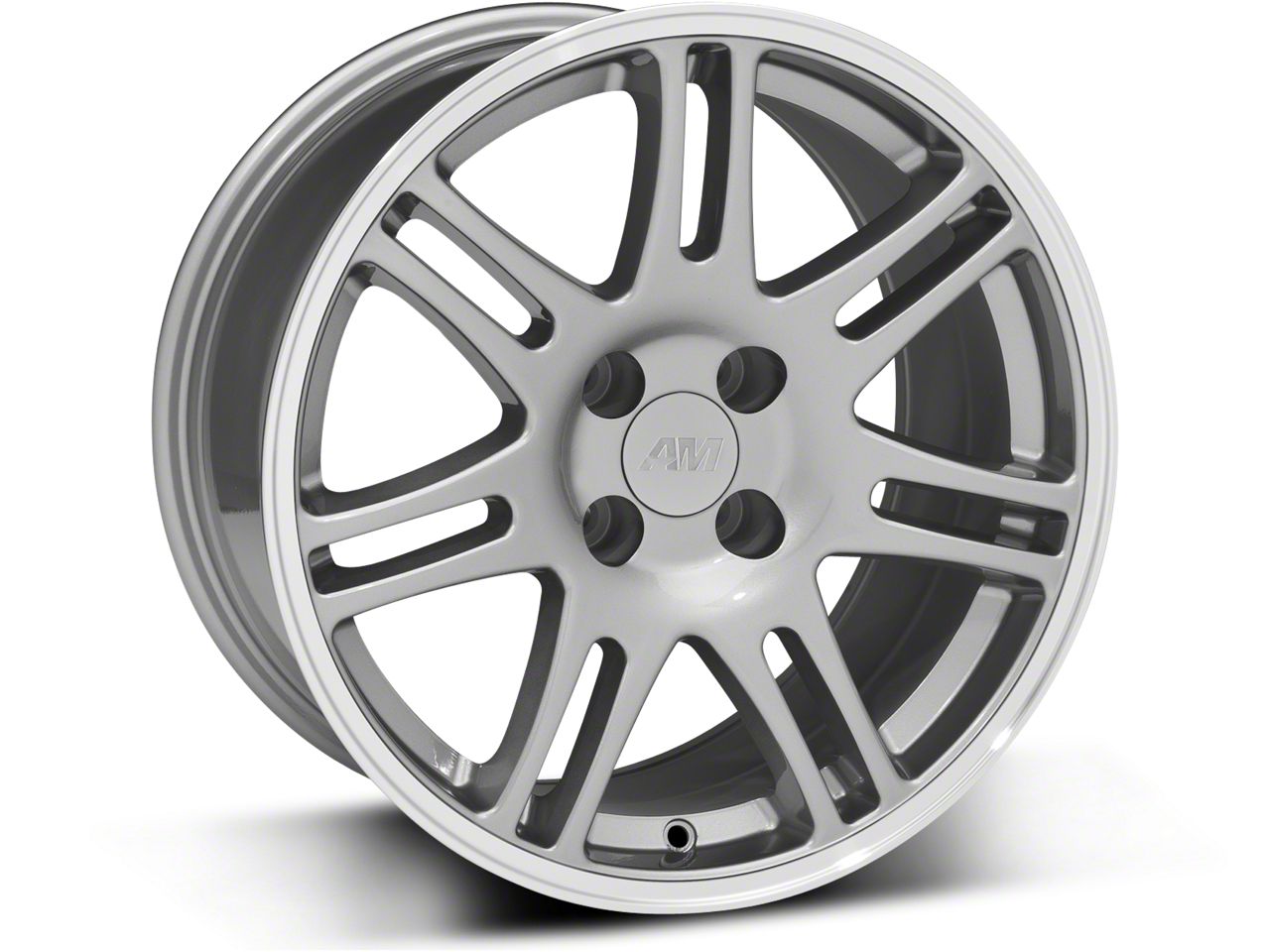 Anthracite 10th Anniversary Cobra Style Wheel - 17x9 (87-93; Excludes 93 Cobra)
