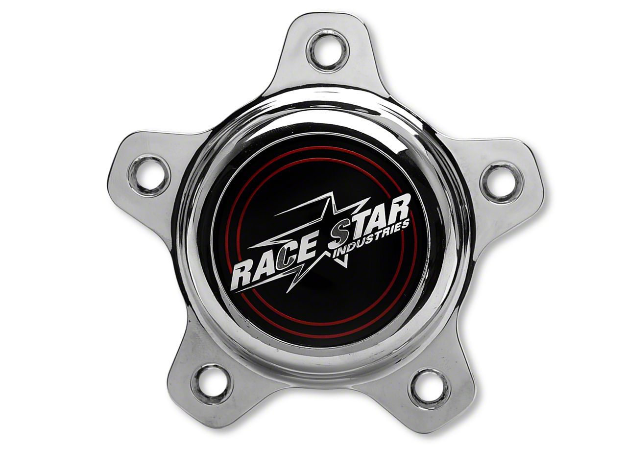 Race Star Chrome Center Cap - Tall