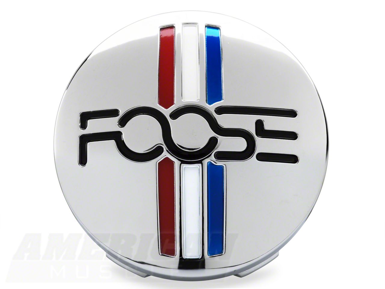 Foose Tri-bar Style Center Cap - Chrome