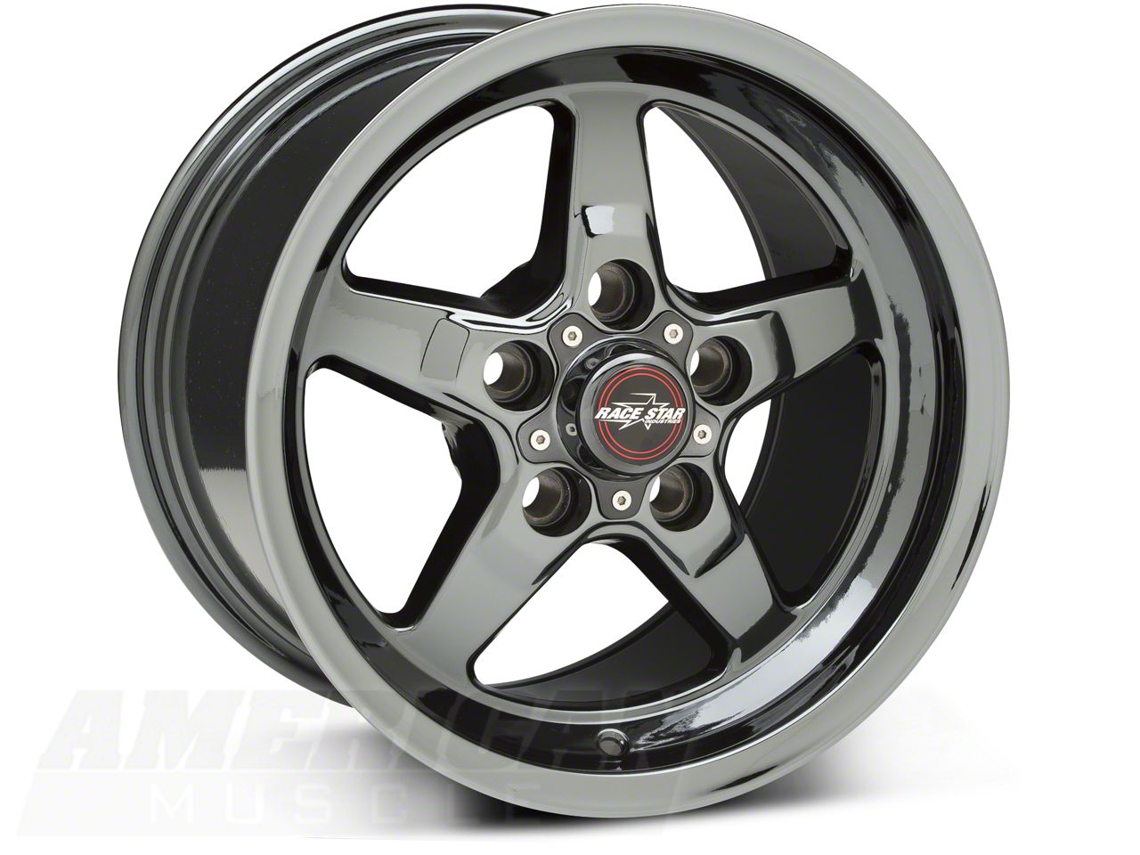 Dark Star Drag Wheel & M&H Tire Kit - 17x4.5/15x10 (05-14 All)