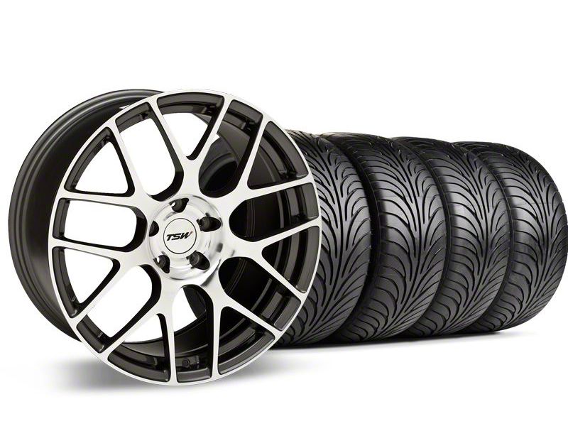 Gunmetal TSW Nurburgring Wheel & Sumitomo Tire Kit - 18x9 (94-98 All)