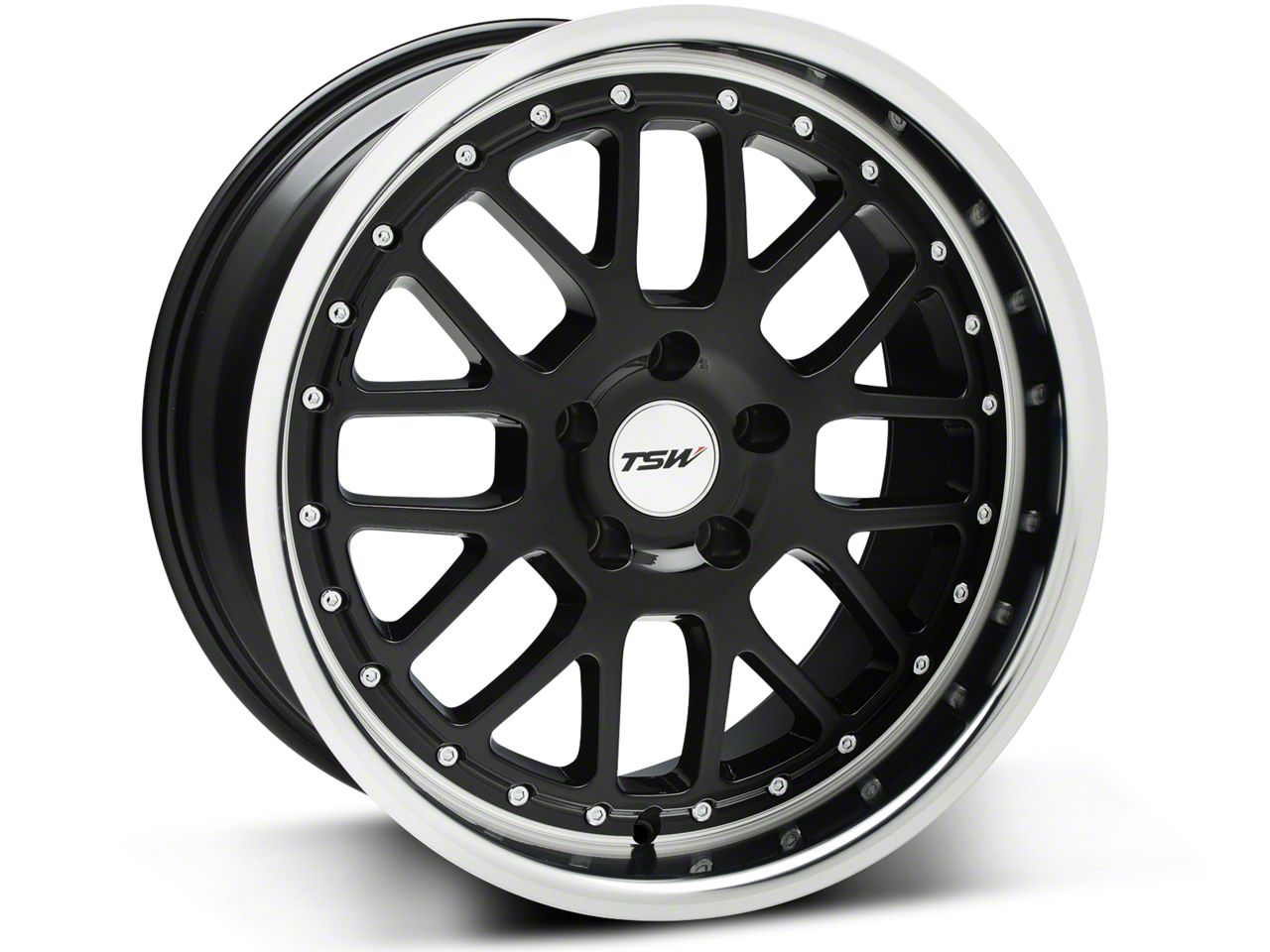 Black TSW Valencia Wheel - 18x9.5 (94-04 All)