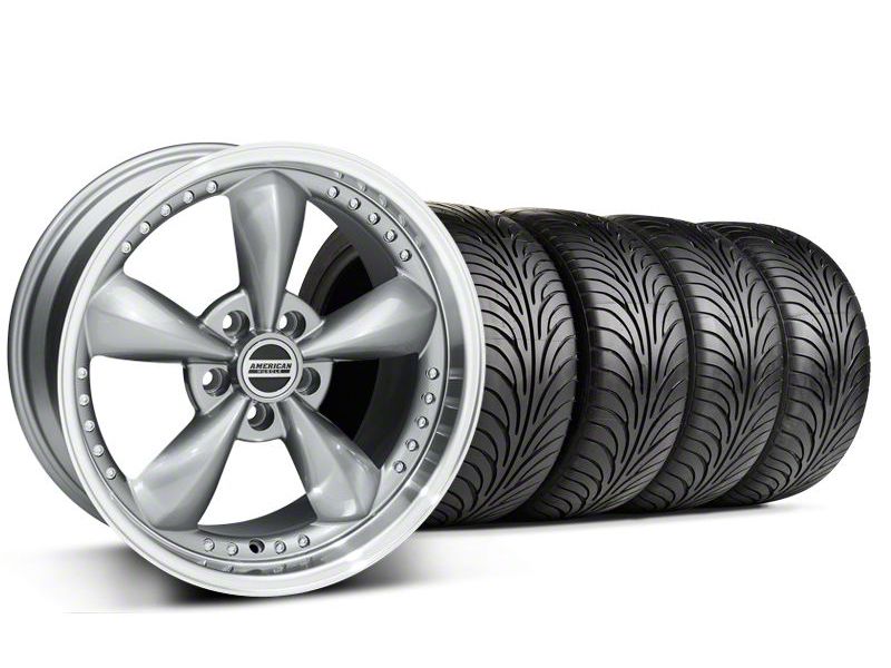 Anthracite Bullitt Motorsport Wheel & Sumitomo Tire Kit - 18x9 (94-98 All)