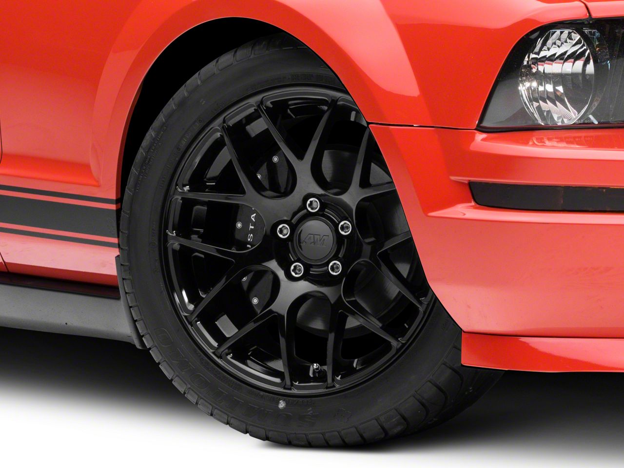 Black AMR Wheel - 18x8 (05-14 All)