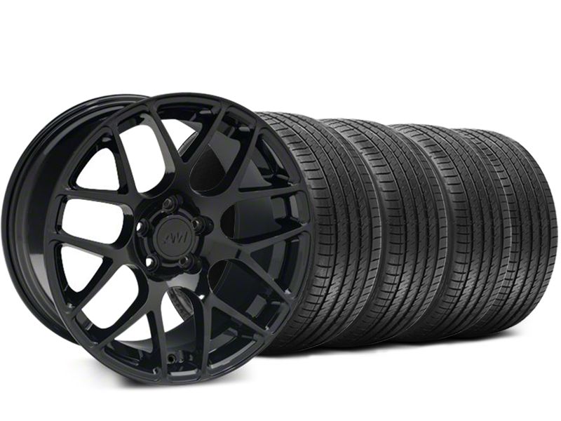 Black AMR Wheel & Sumitomo Tire Kit - 18x9 (05-14 All)