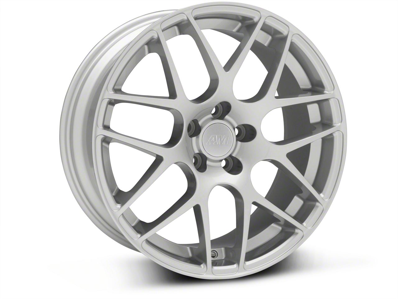 Silver AMR Mustang Wheel 19x10 (05-14 All) - Free Shipping