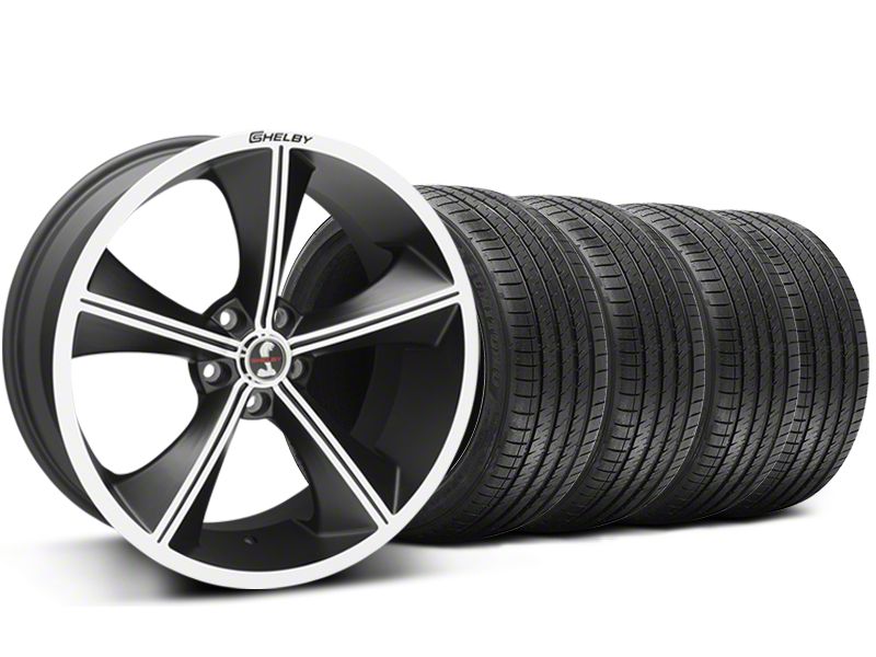 Matte Black Shelby CS70 Wheel & Sumitomo Tire Kit - 20x9 (05-14 All)