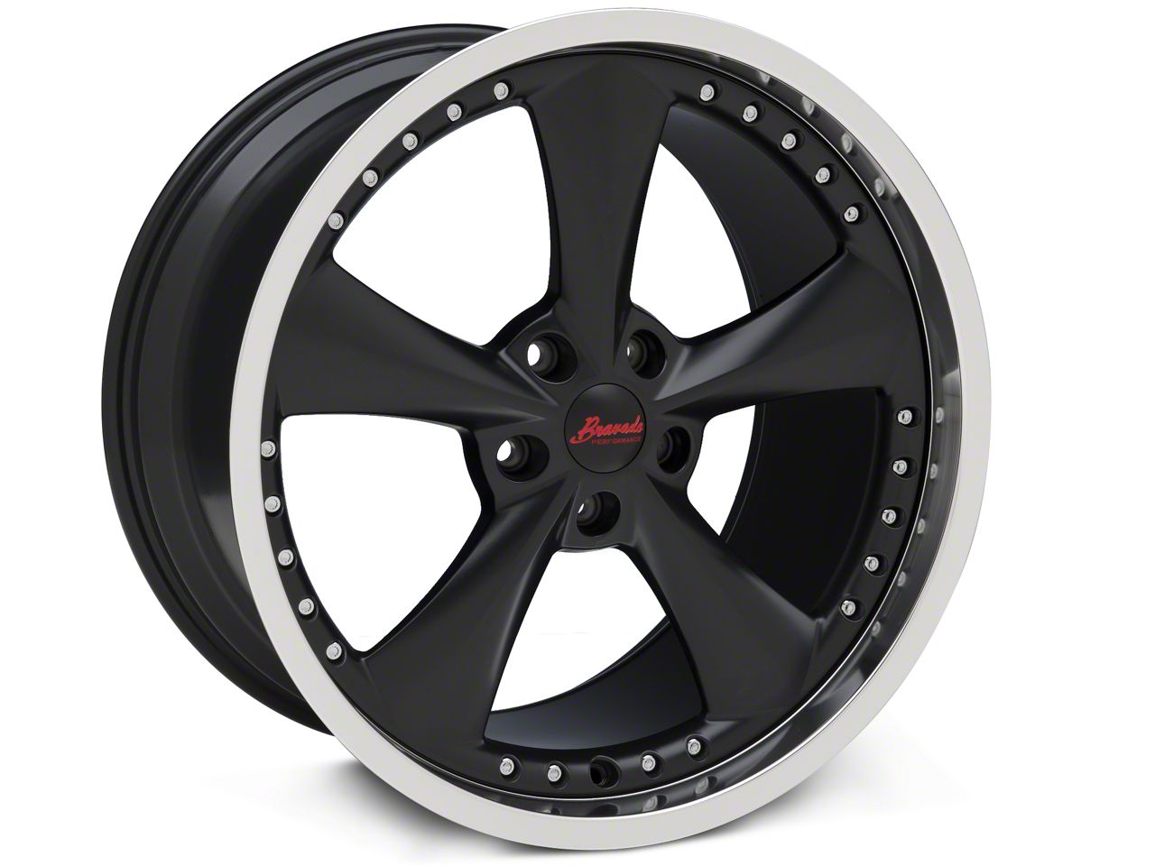 Matte Black Bravado Americana II - 20x11 (05-13 GT, V6)
