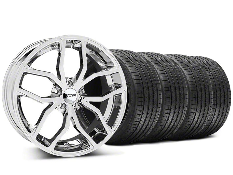 Chrome Foose Outcast Wheel & Sumitomo Tire Kit - 20x8.5 (05-14)