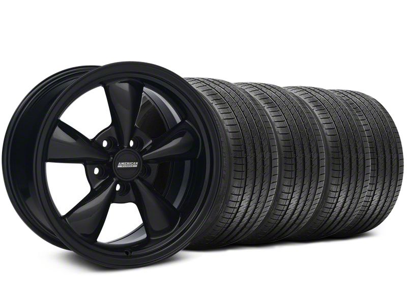 Solid Black Bullitt Wheel & Sumitomo Tire Kit 18x8 (94-98 All)