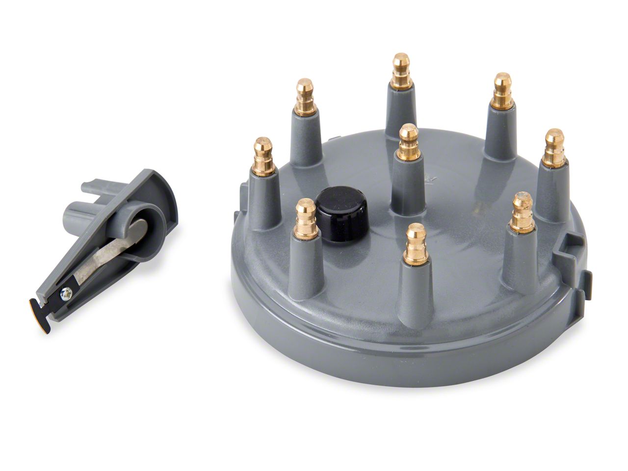 Accel Replacement Cap & Rotor Kit - Gray (86-95 5.0L)