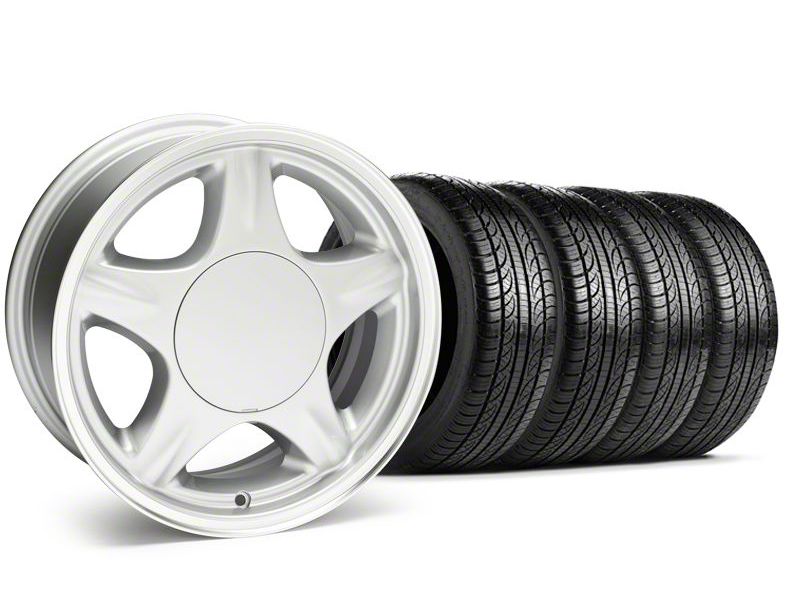 Silver Pony Wheel & Sumitomo Tire Kit - 16x7 (87-93; Excludes 93 Cobra)