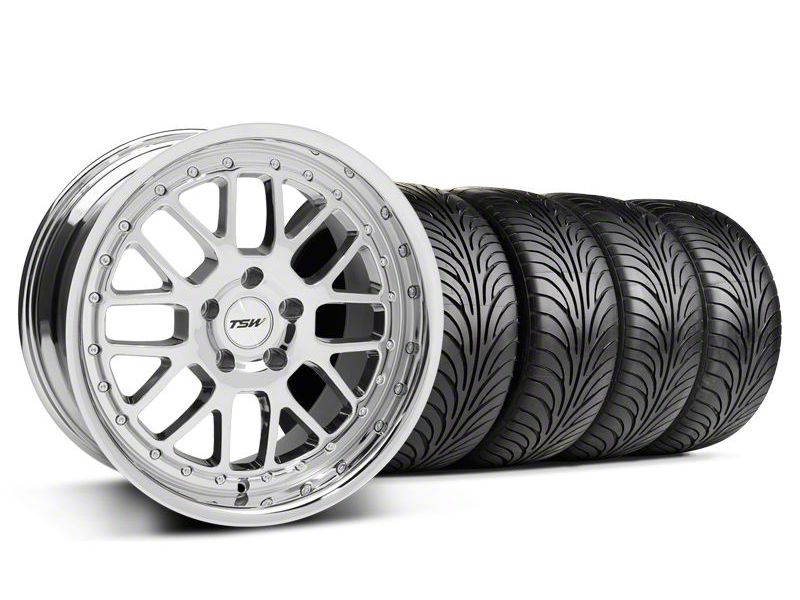Chrome TSW Valencia Wheel & Sumitomo Tire Kit - 18x8 (94-98 All)