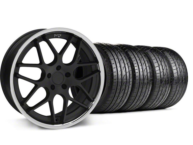 Matte Black Niche Mugello Wheel & Sumitomo Tire Kit - 20x8.5 (05-14 All)