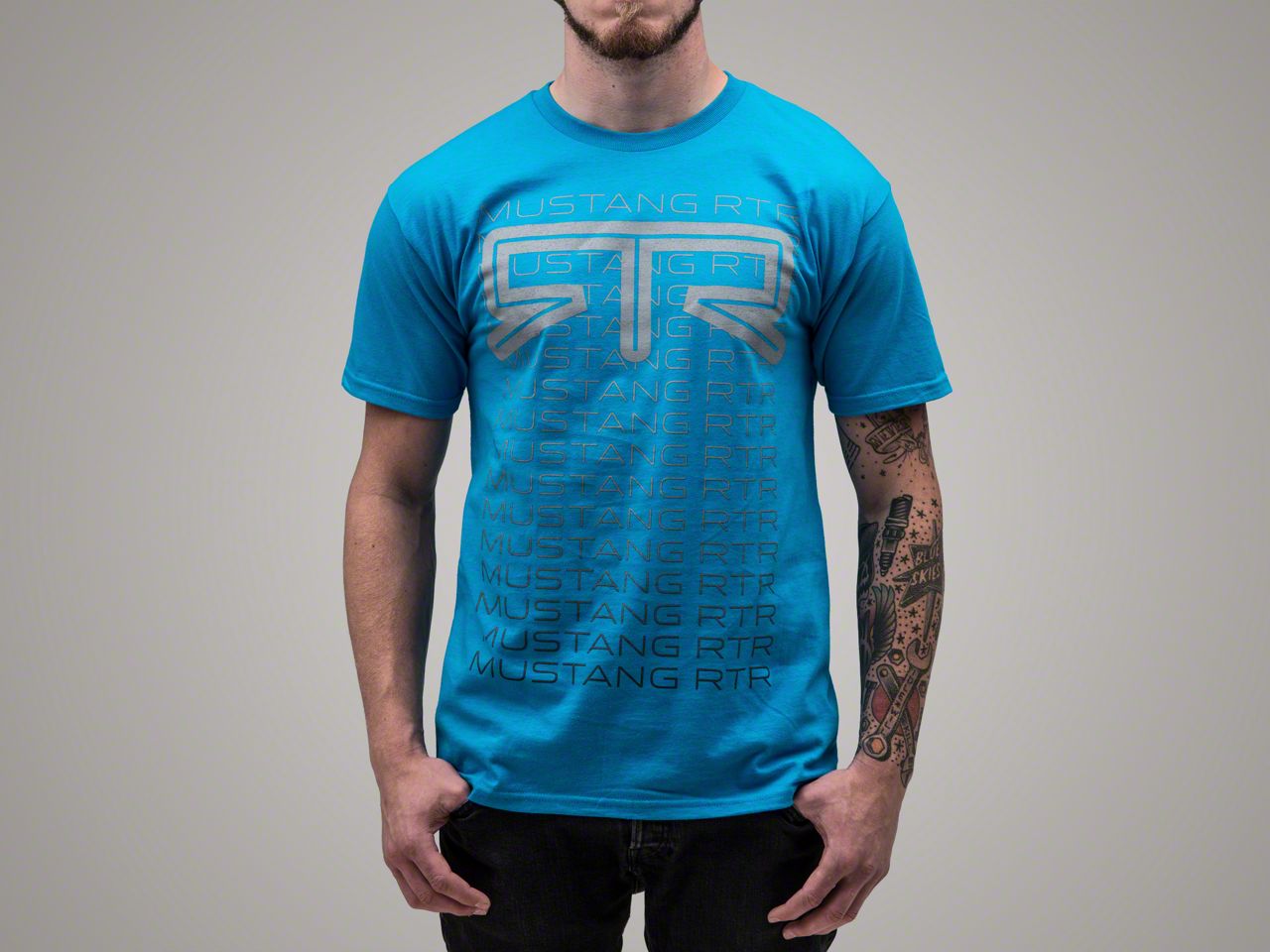 color fade t shirt