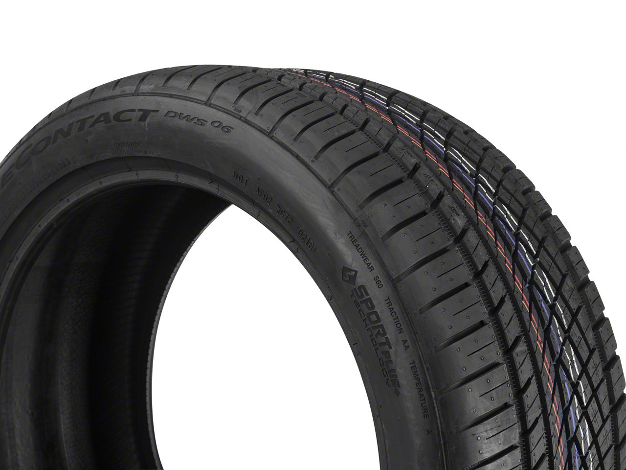 Continental Extreme Contact DWS06 High Performance All Season Mustang Tire 275/40R19