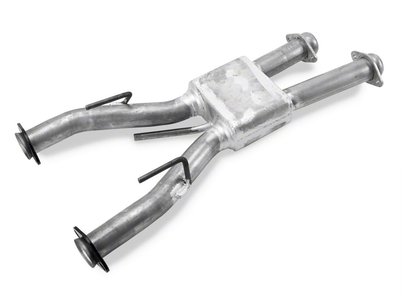 MAC Off-Road Pro Chamber Shorty Mid-Pipe - Manual (79-93 5.0L)
