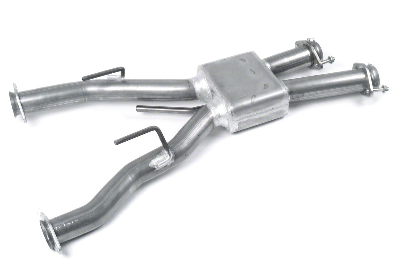 MAC Off-Road Pro Chamber Shorty Mid-Pipe - Automatic (79-93 5.0L)