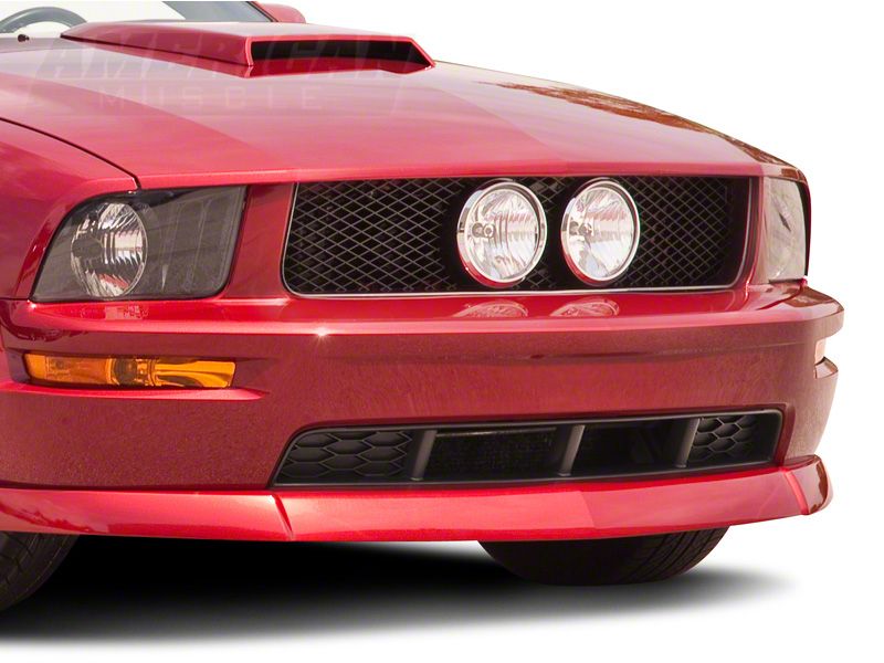 Chrome Mustang GT500 Eleanor Style Center Fog Light Grille (05-09 GT)