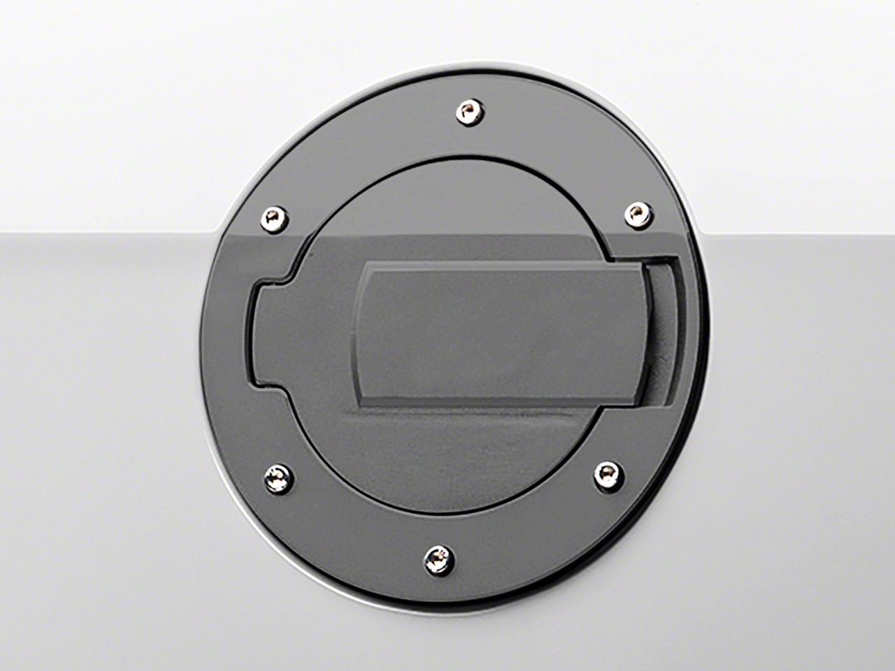 MMD Black Billet Aluminum Mustang Fuel Door 41290 (1014 All) Free