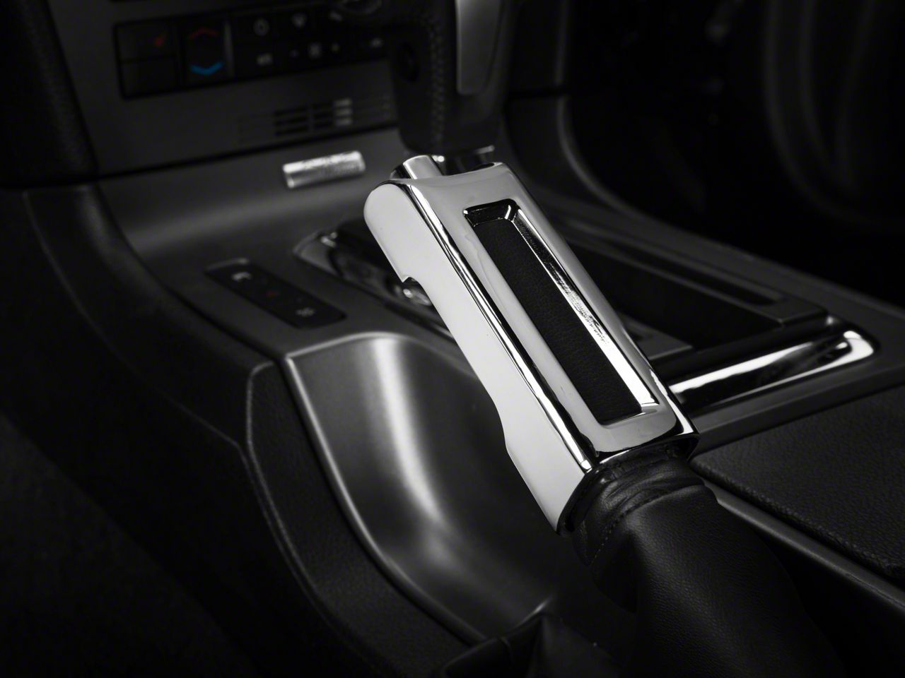Chrome E-Brake Handle Cover (10-14 Rubber, 10-12 Leather)