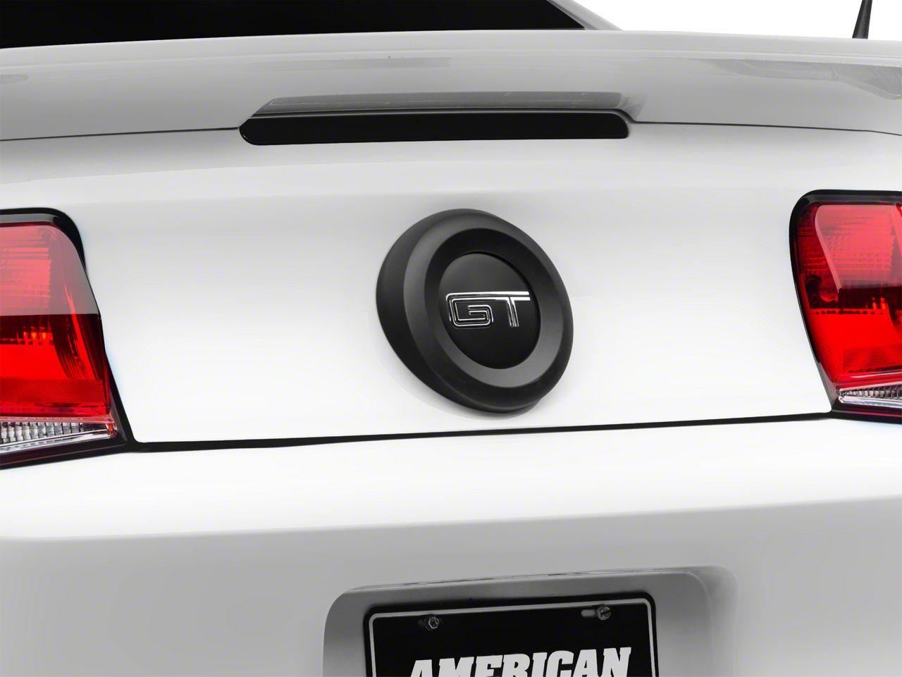 MMD Trunk Emblem Surround - Matte Black (10-12 All)