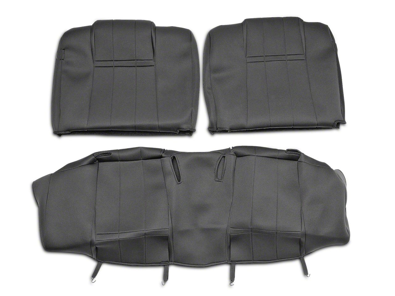 Caltrend NeoSupreme Rear Seat Cover - Black (05-09 All)
