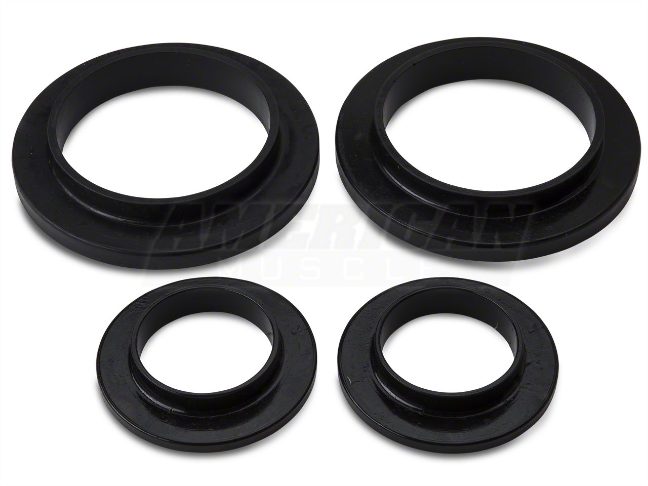 Prothane Spring Isolators - Rear (79-04 GT, V6, Mach 1; 93-98 Cobra)