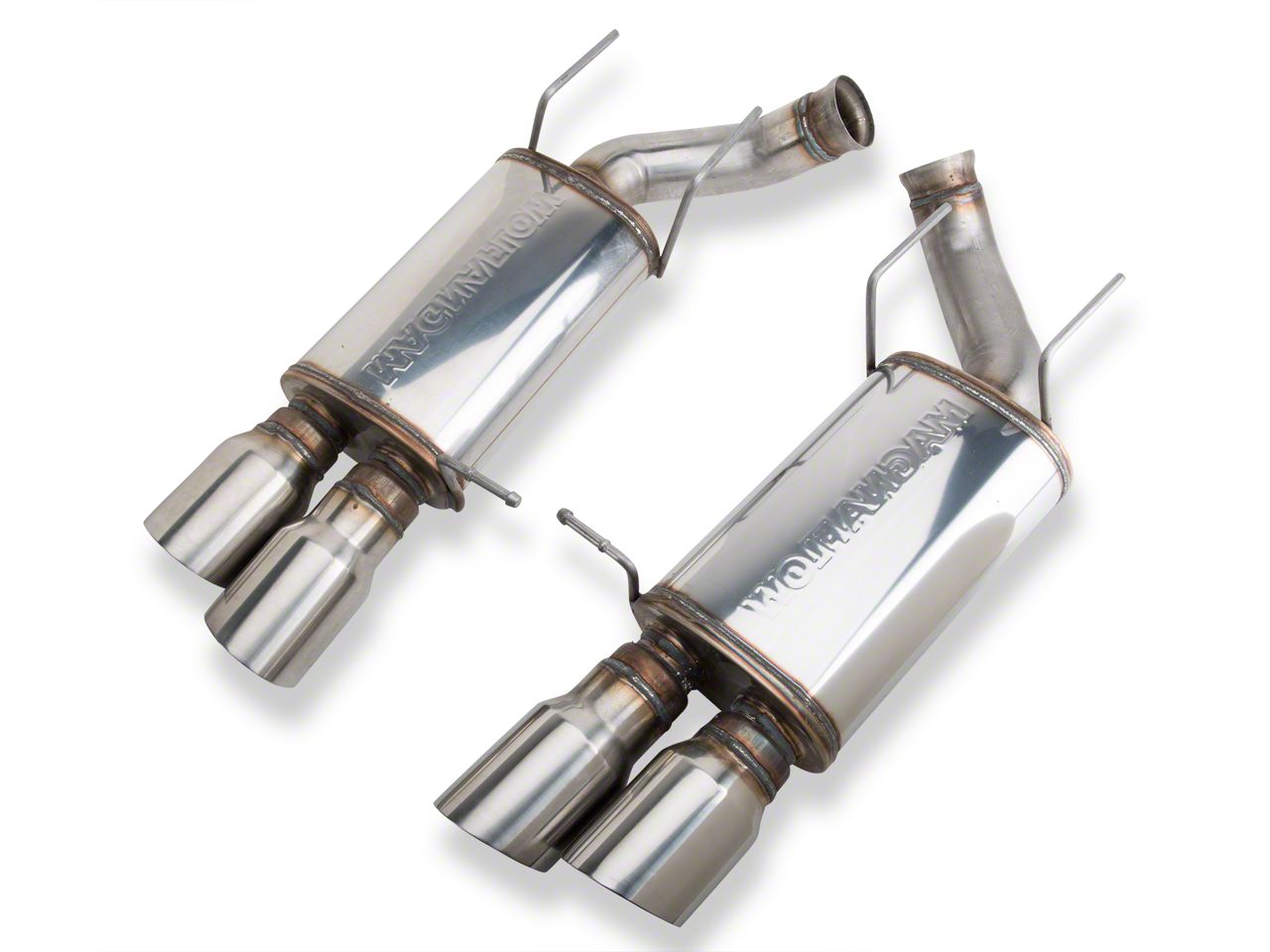 Magnaflow Street Axle-back Exhaust w/ Quad Tips (13-14 GT500)