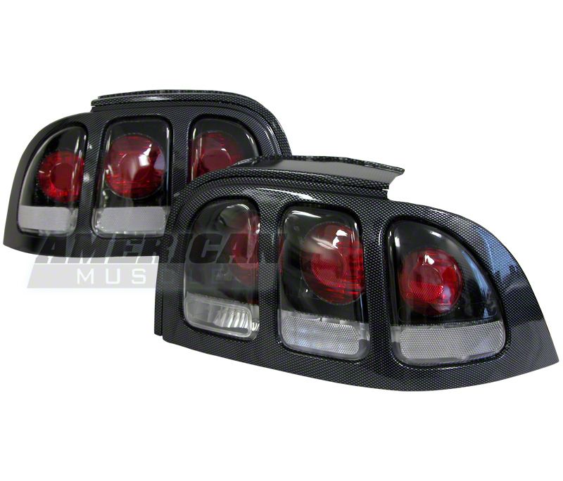 Mustang 3-Light Carbon Fiber Taillight (96-98)