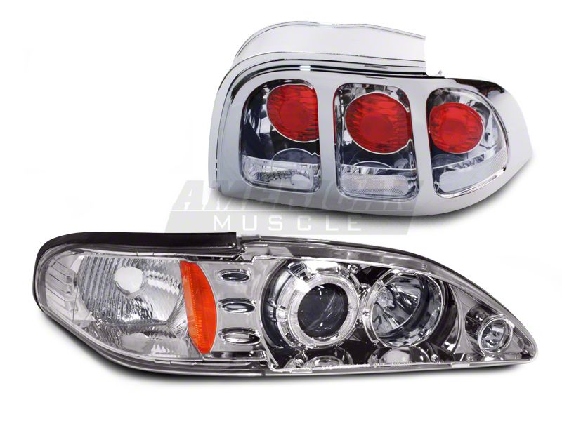 Chrome Projector Headlight and Tail Light Kit (96-98 All)