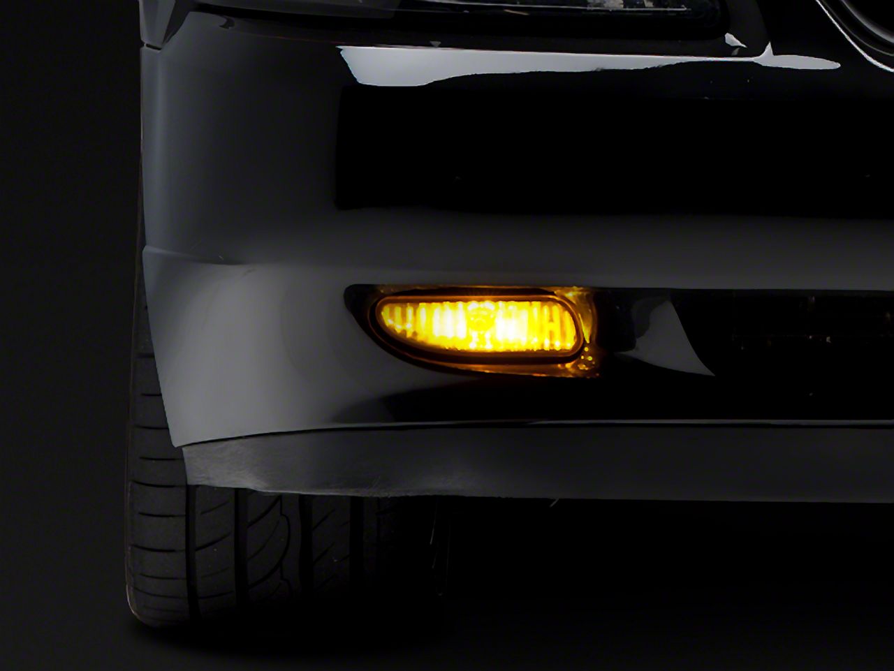Yellow Fog Lights - Pair (99-04 GT, V6, Mach 1)