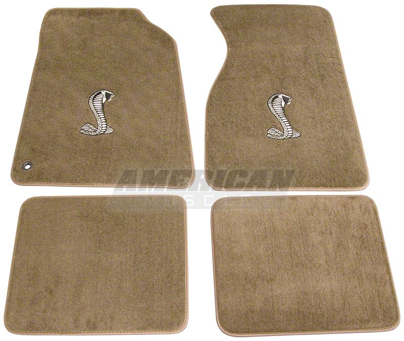 ACC Mustang Cobra Floor Mats (Saddle 94-98)