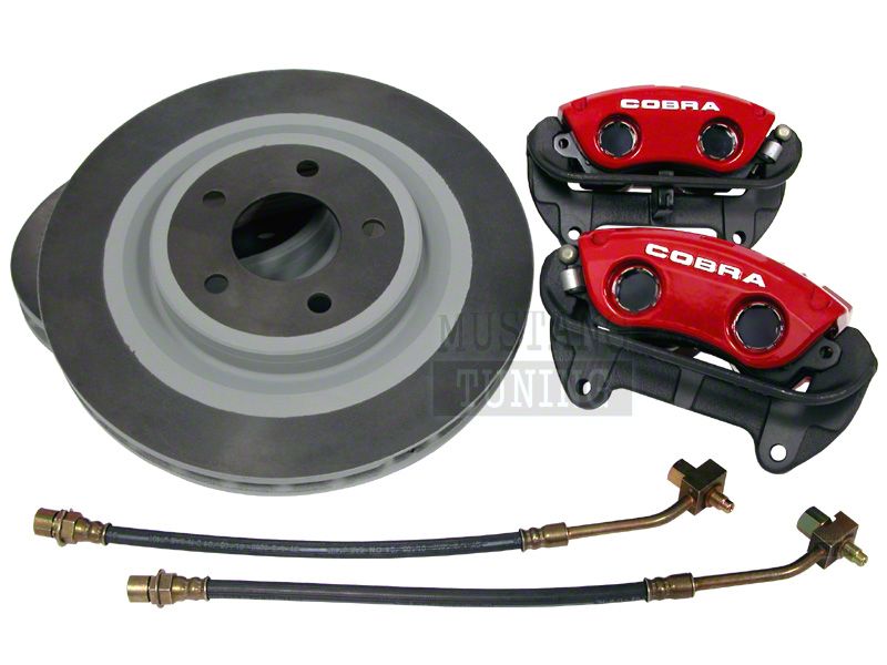 Ford Racing Red 10th Anniversary Cobra Brake Upgrade Kit (Front Only)